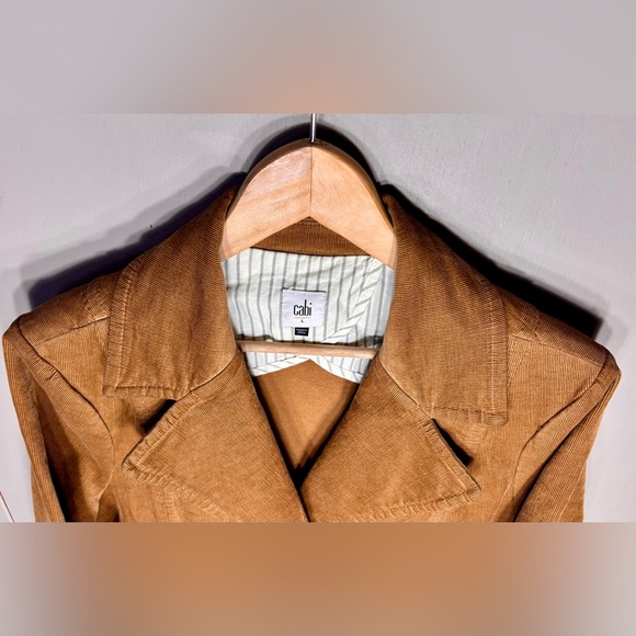 CAbi Tan Corduroy Blazer - Picture 3 of 7